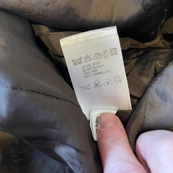 Escada for Neiman Marcus Brown and White Houndstooth Boucle Cropped Jacket Sz 40 - Picture 8 of 9